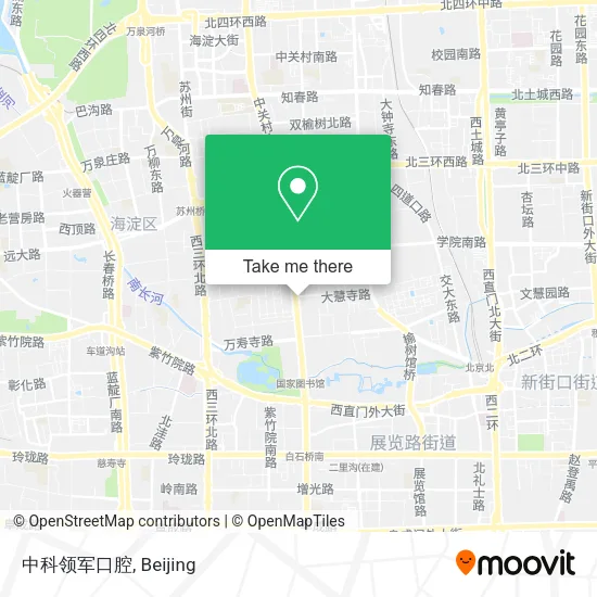 中科领军口腔 map