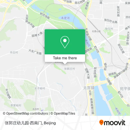 张郭庄幼儿园-西南门 map