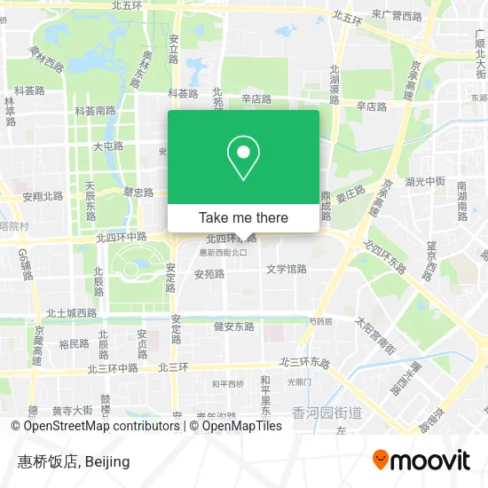 惠桥饭店 map