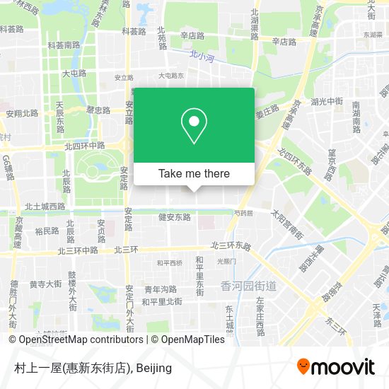 村上一屋(惠新东街店) map