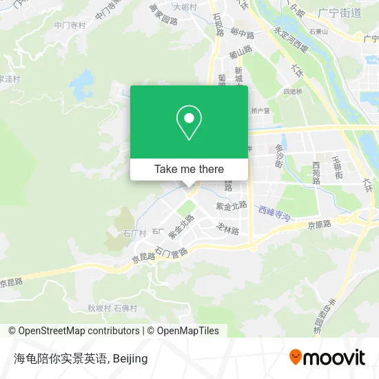 海龟陪你实景英语 map