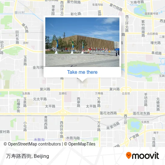 万寿路西街 map