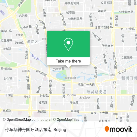 停车场神舟国际酒店东南 map