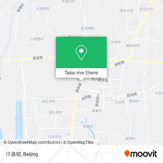 汗蒸馆 map