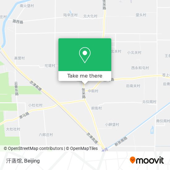 汗蒸馆 map