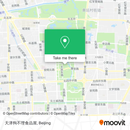 天津狗不理食品屋 map