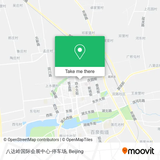 八达岭国际会展中心-停车场 map