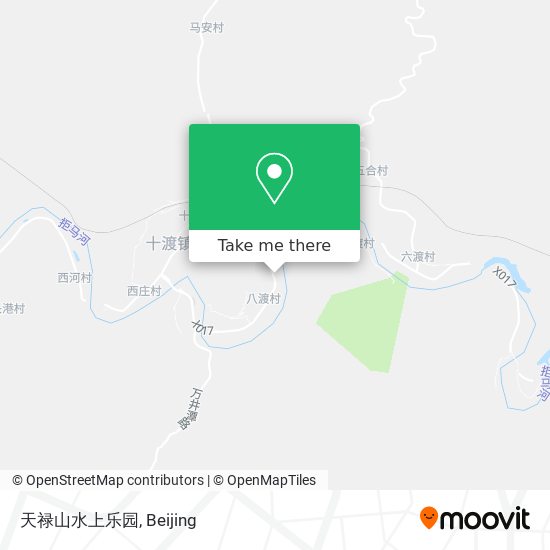 天禄山水上乐园 map