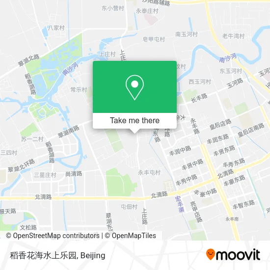 稻香花海水上乐园 map