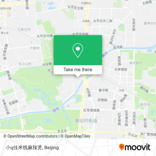 小q佳米线麻辣烫 map