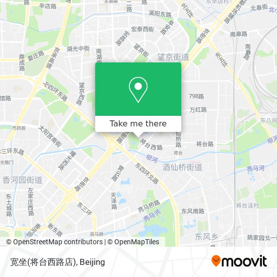 宽坐(将台西路店) map