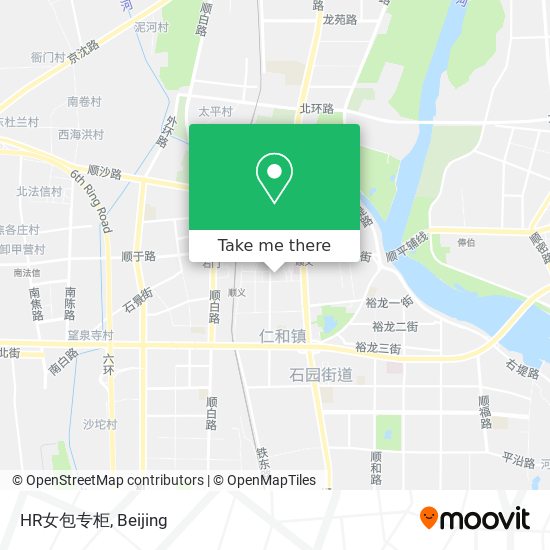 HR女包专柜 map