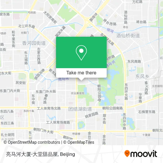 亮马河大厦-大堂甜品屋 map