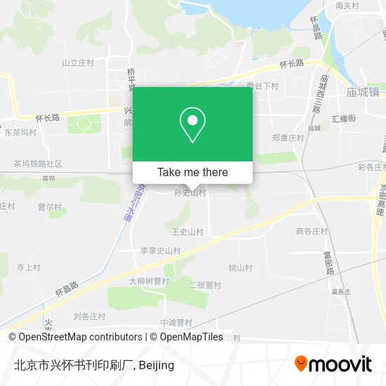 北京市兴怀书刊印刷厂 map