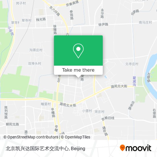 北京凯兴达国际艺术交流中心 map