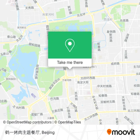 鹤一烤肉主题餐厅 map