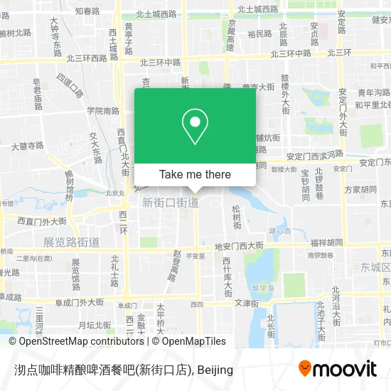 沏点咖啡精酿啤酒餐吧(新街口店) map