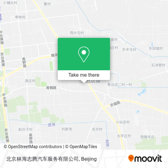 北京林海志腾汽车服务有限公司 map