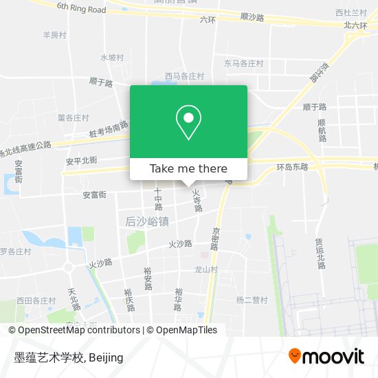 墨蕴艺术学校 map