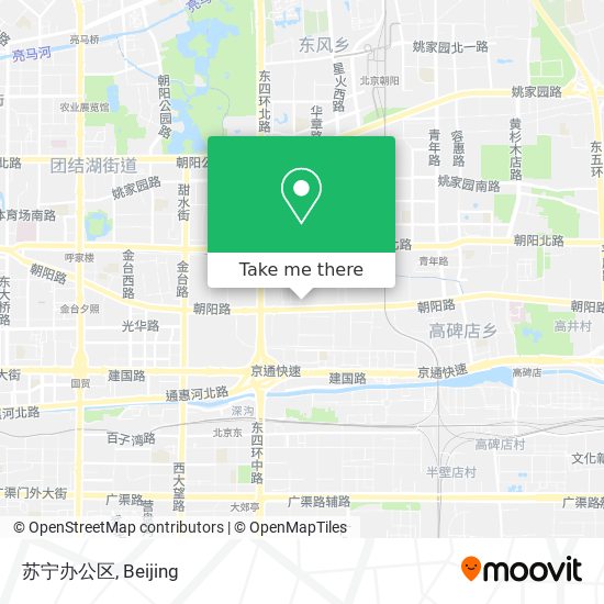 苏宁办公区 map
