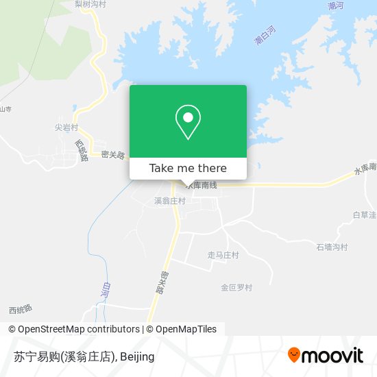 苏宁易购(溪翁庄店) map