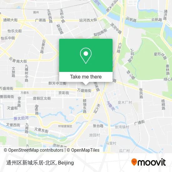 通州区新城乐居-北区 map