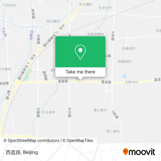 西盈路 map