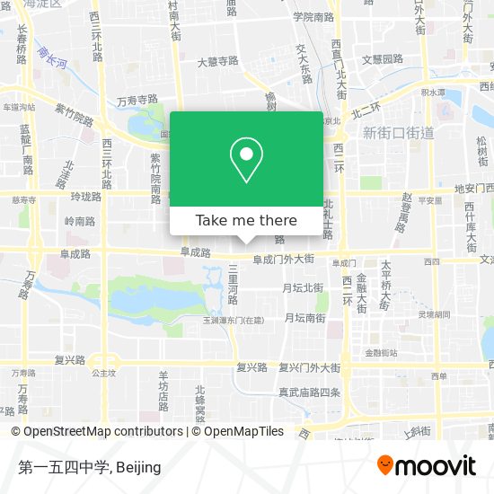 第一五四中学 map