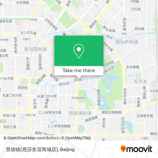 景德镇(燕莎友谊商城店) map