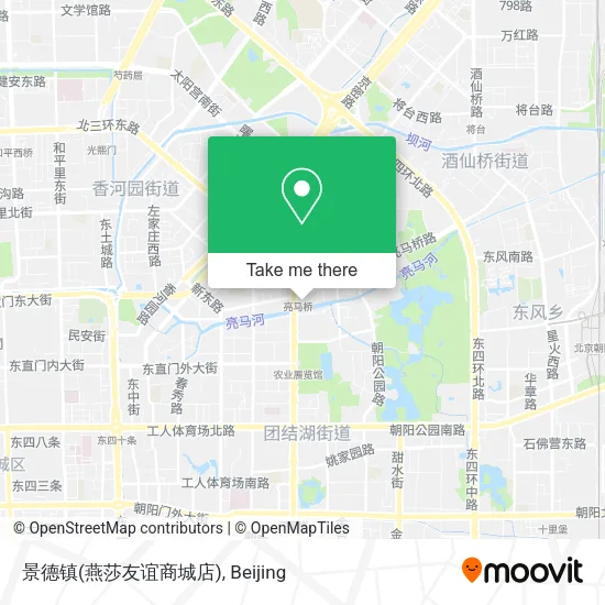 景德镇(燕莎友谊商城店) map