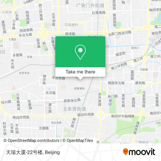 天瑞大厦-22号楼 map