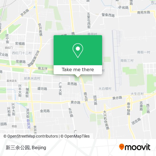 新三余公园 map