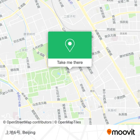 上地6号 map