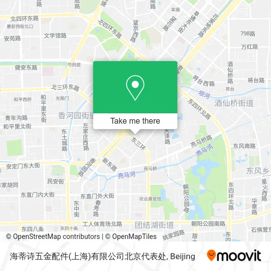 海蒂诗五金配件(上海)有限公司北京代表处 map