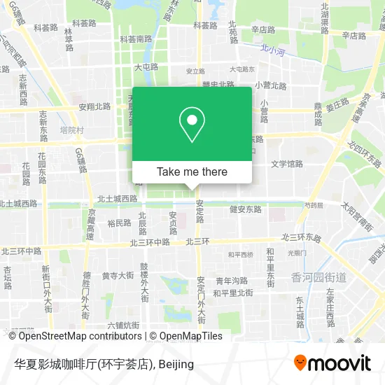 华夏影城咖啡厅(环宇荟店) map