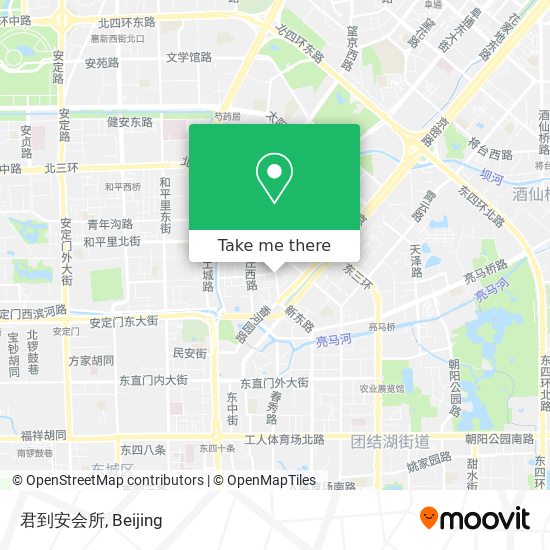 君到安会所 map