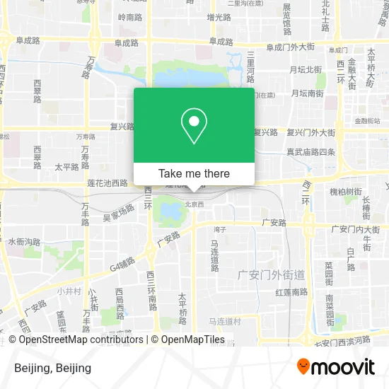 Beijing map