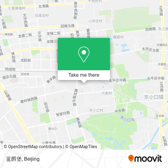 蓝爵堡 map