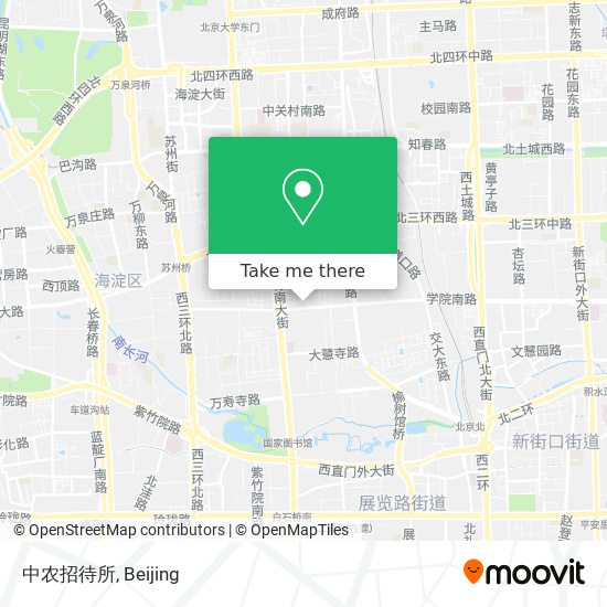 中农招待所 map