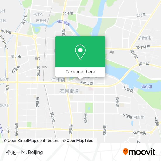 裕龙一区 map