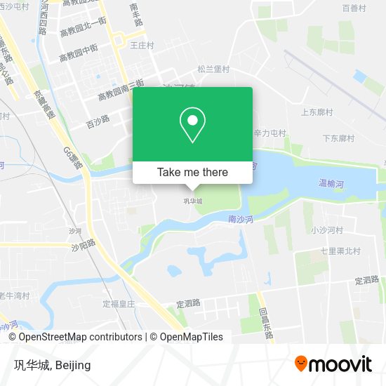 巩华城 map