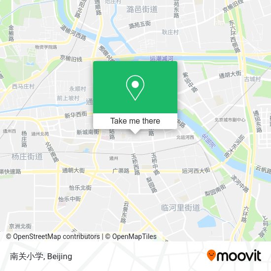 南关小学 map