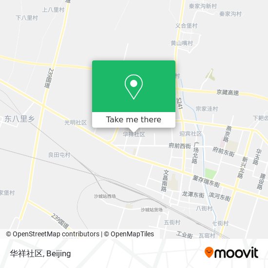 华祥社区 map
