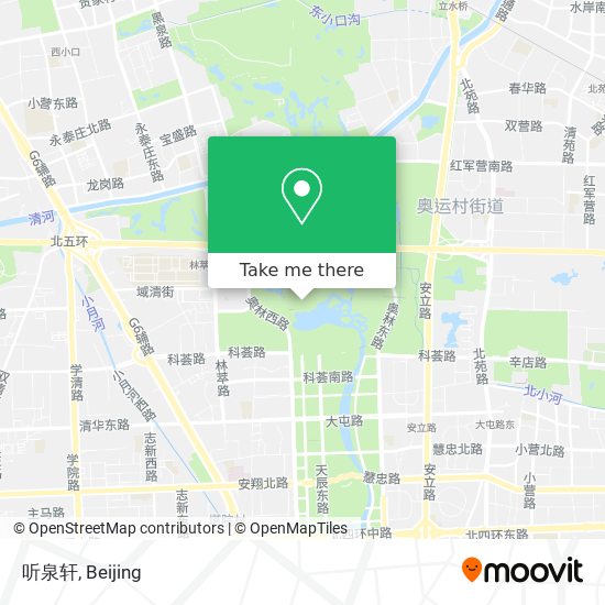 听泉轩 map
