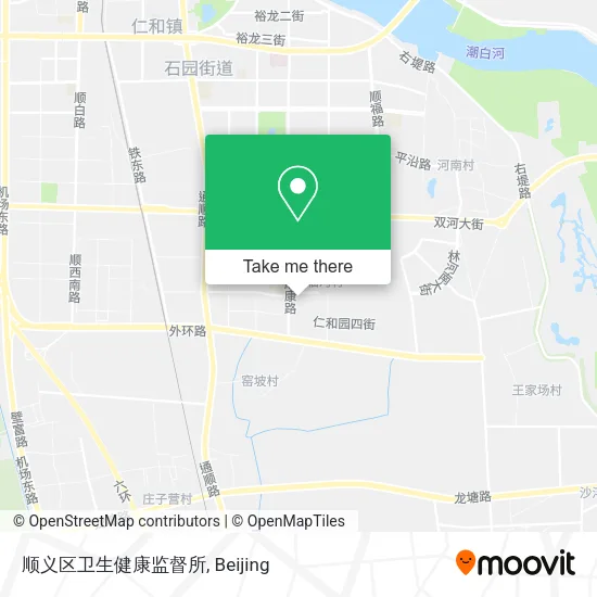 顺义区卫生健康监督所 map