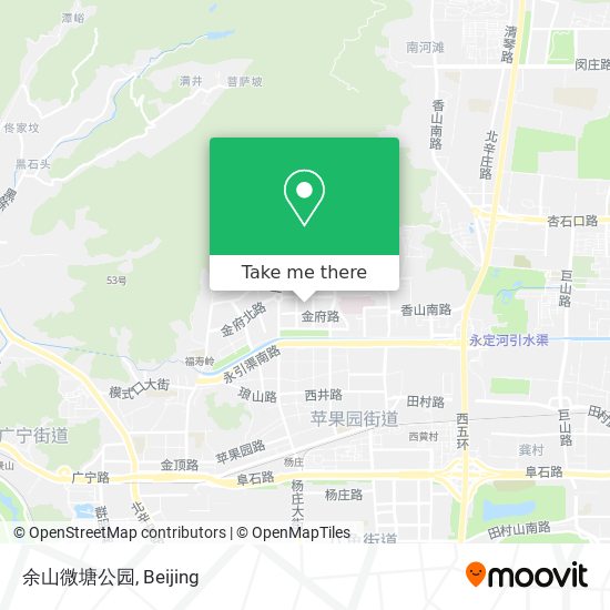 余山微塘公园 map