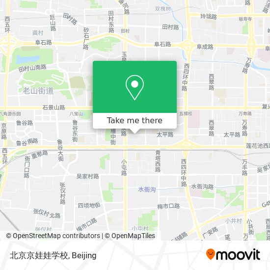北京京娃娃学校 map