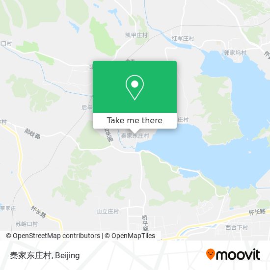 秦家东庄村 map