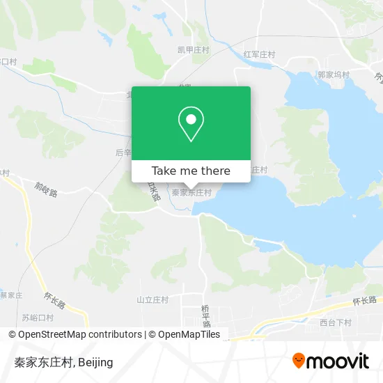 秦家东庄村 map