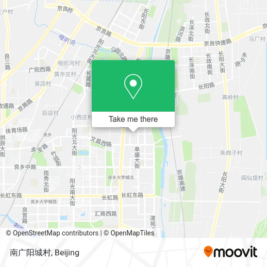 南广阳城村 map